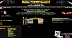 Desktop Screenshot of msltyres.co.uk